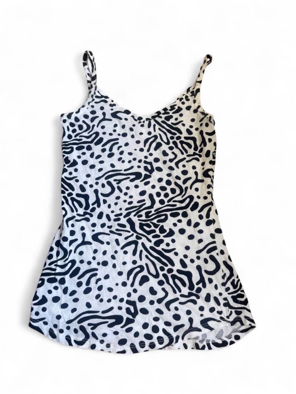 OP Black and White Animal Print Tank